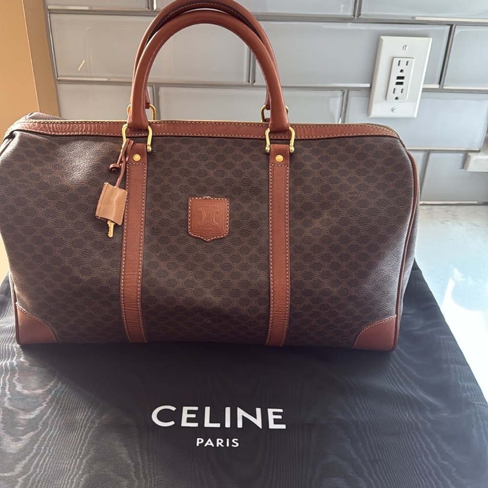 Celine Duffle 18x8 With Lock and 2 Keys